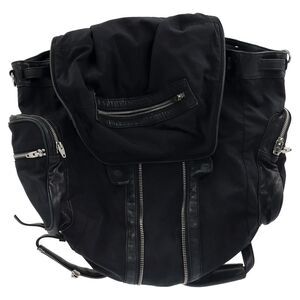 Alexander Wang Nappa Mini Marti Backpack in Black Nylon